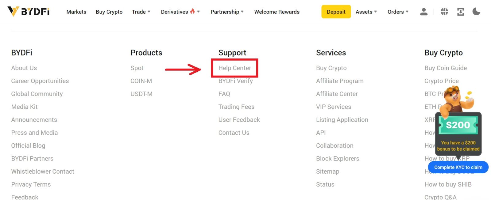 How to Contact BYDFi Support How to Contact BYDFi Support