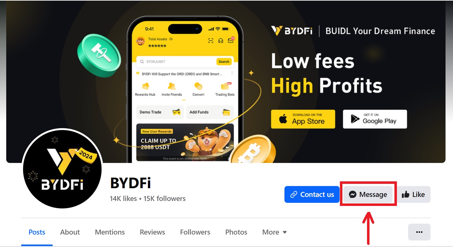 How to Contact BYDFi Support How to Contact BYDFi Support