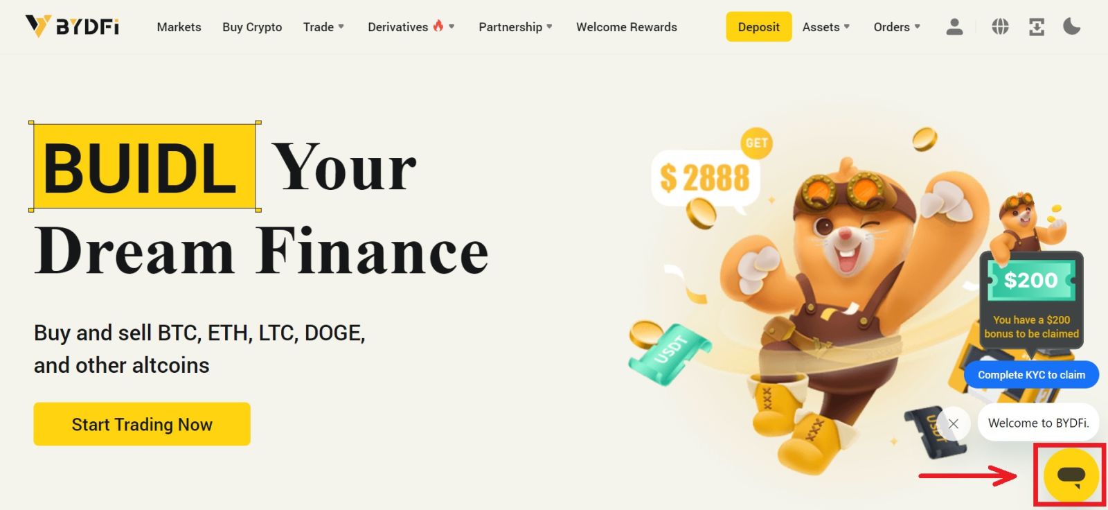 How to Contact BYDFi Support How to Contact BYDFi Support