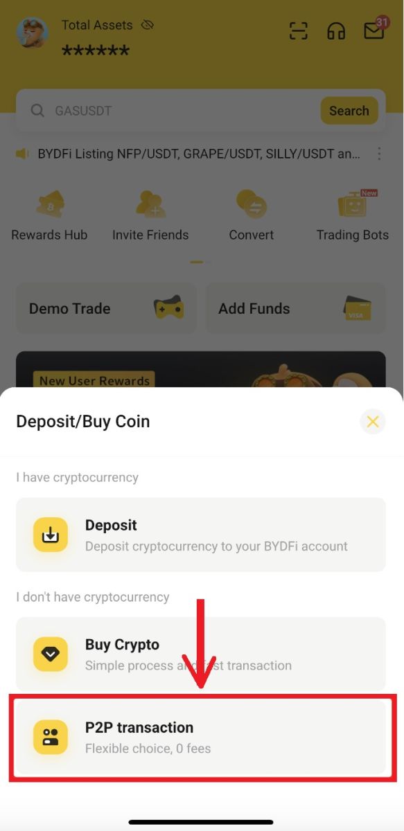 How to Deposit and Trade Crypto at BYDFi How to Deposit and Trade Crypto at BYDFi
