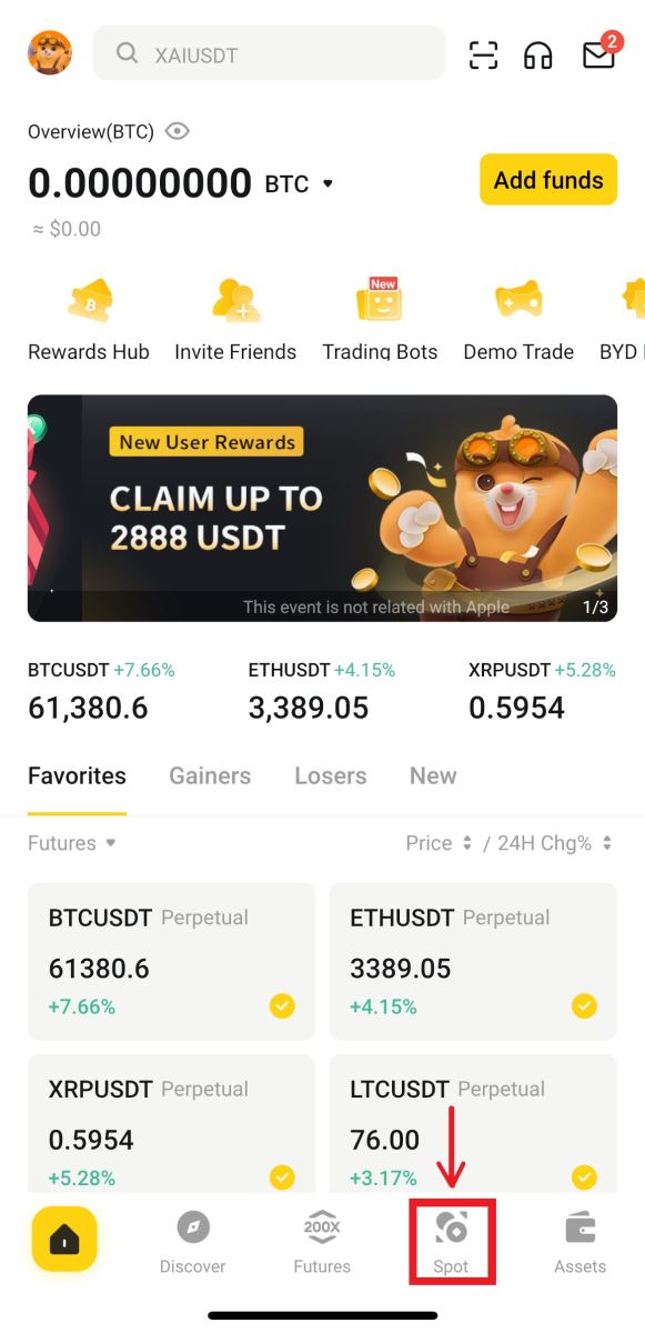 How to Deposit and Trade Crypto at BYDFi How to Deposit and Trade Crypto at BYDFi