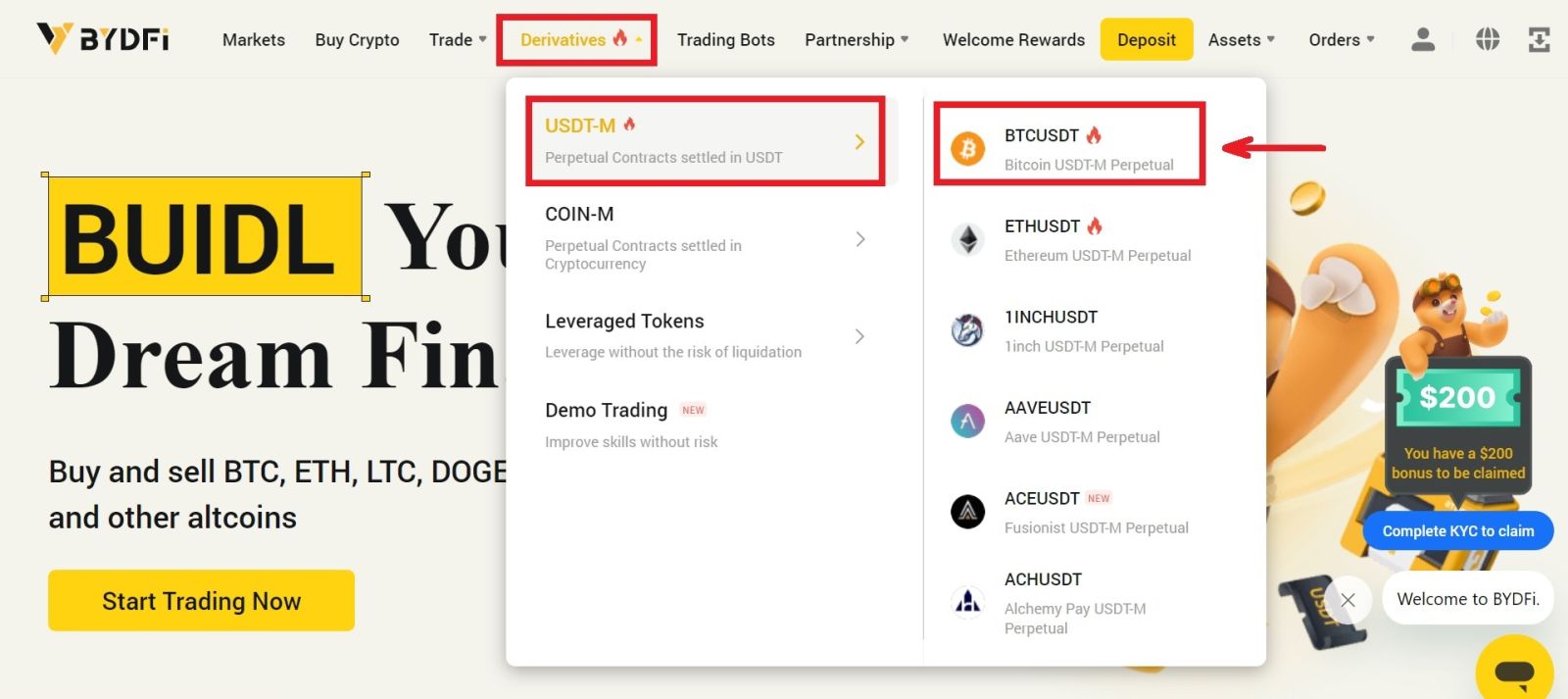 How to do Futures Trading on BYDFi How to do Futures Trading on BYDFi