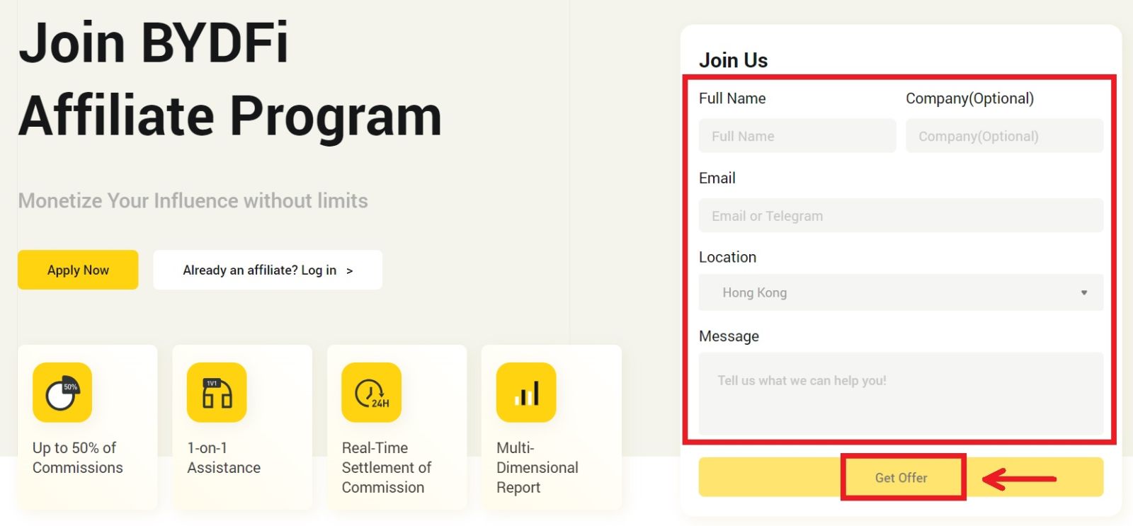 How to join Affiliate Program and become a Partner on BYDFi How to join Affiliate Program and become a Partner on BYDFi