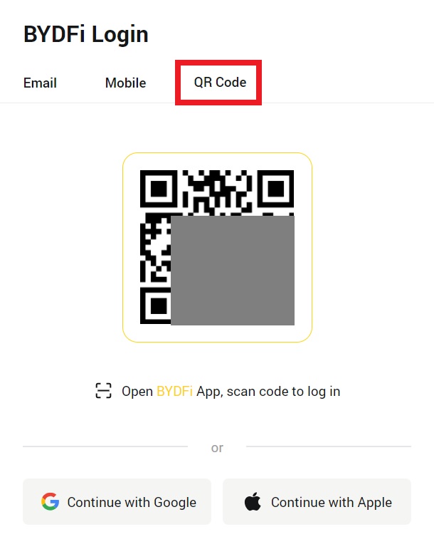 如何登录 BYDFi 如何登录 BYDFi