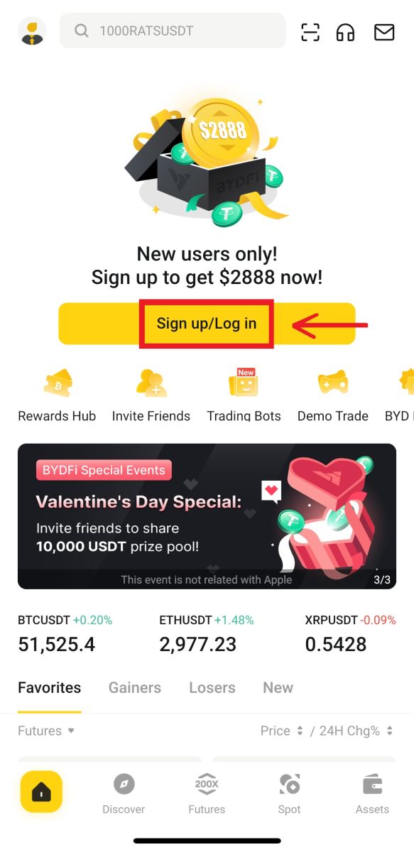 如何在 BYDFi 开设交易账户并注册 如何在 BYDFi 开设交易账户并注册