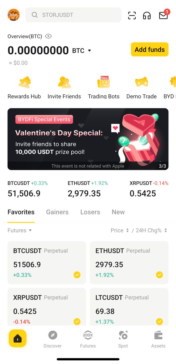 如何开设账户并登录 BYDFi 如何开设账户并登录 BYDFi