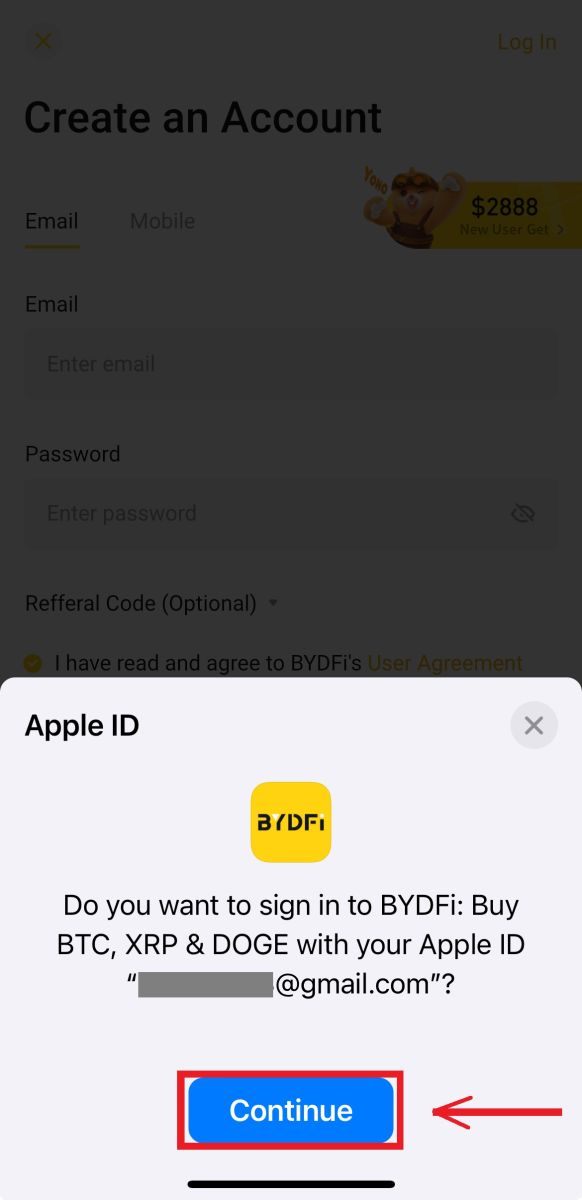 如何开设账户并登录 BYDFi 如何开设账户并登录 BYDFi