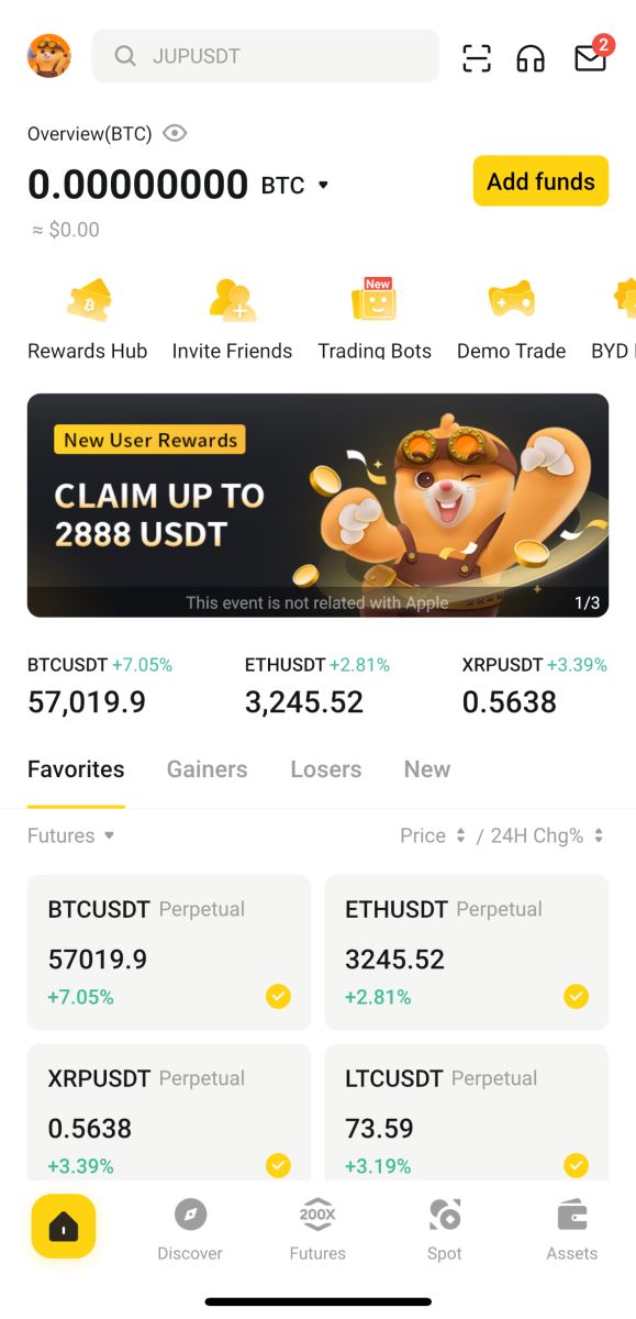 如何开设账户并登录 BYDFi 如何开设账户并登录 BYDFi