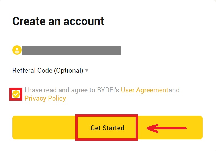 How to Register Account on BYDFi How to Register Account on BYDFi