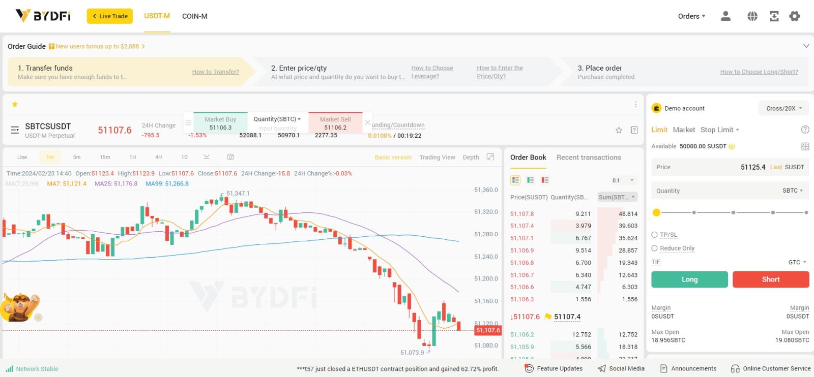 How to Register and start Trading with a Demo Account in BYDFi How to Register and start Trading with a Demo Account in BYDFi