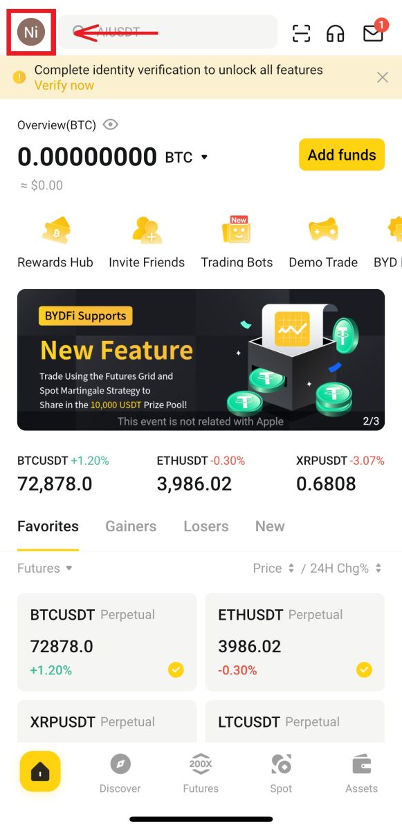 如何在BYDFi上注册并验证账户 如何在BYDFi上注册并验证账户