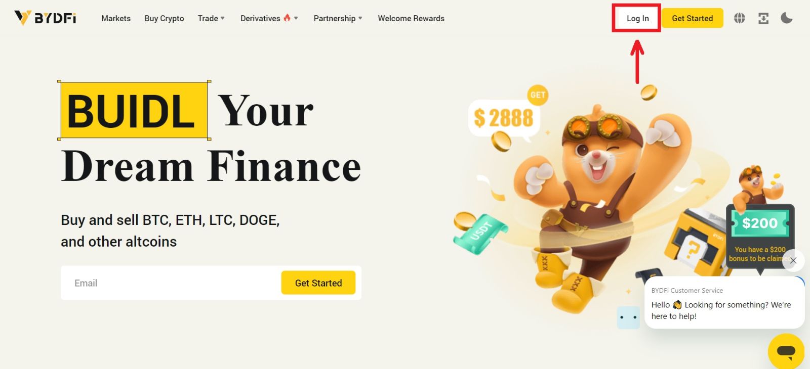 BYDFi मा कसरी साइन इन गर्ने BYDFi मा कसरी साइन इन गर्ने