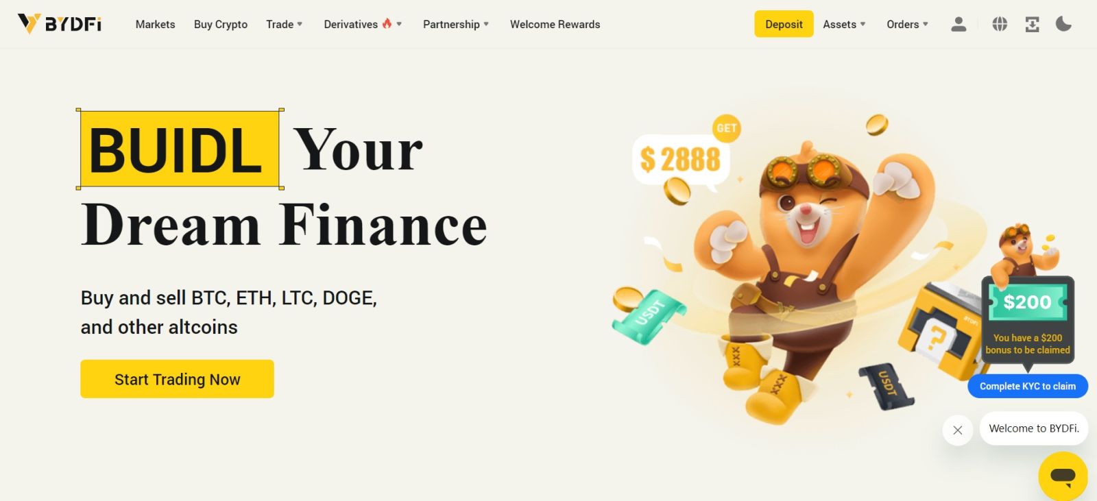 How to Sign Up and Login to a BYDFi account How to Sign Up and Login to a BYDFi account