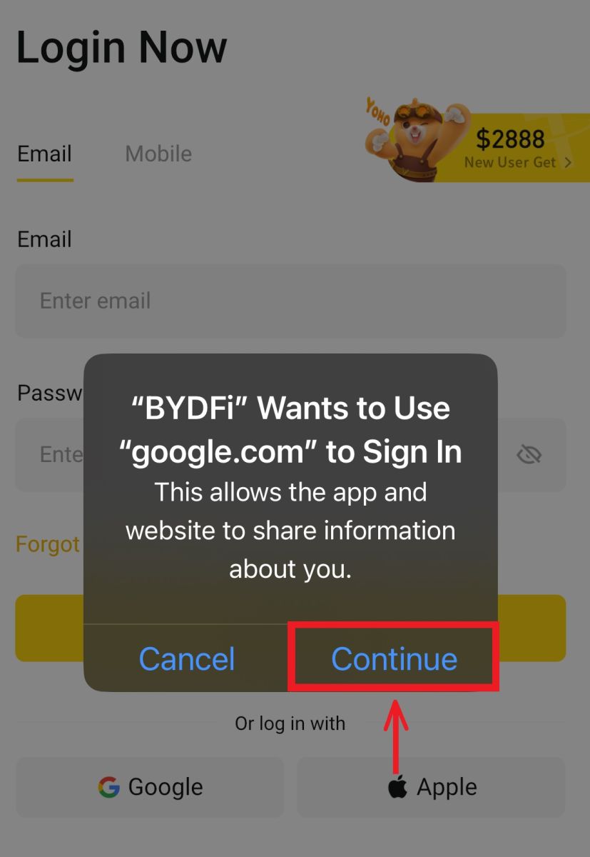 How to Sign Up and Login to a BYDFi account How to Sign Up and Login to a BYDFi account