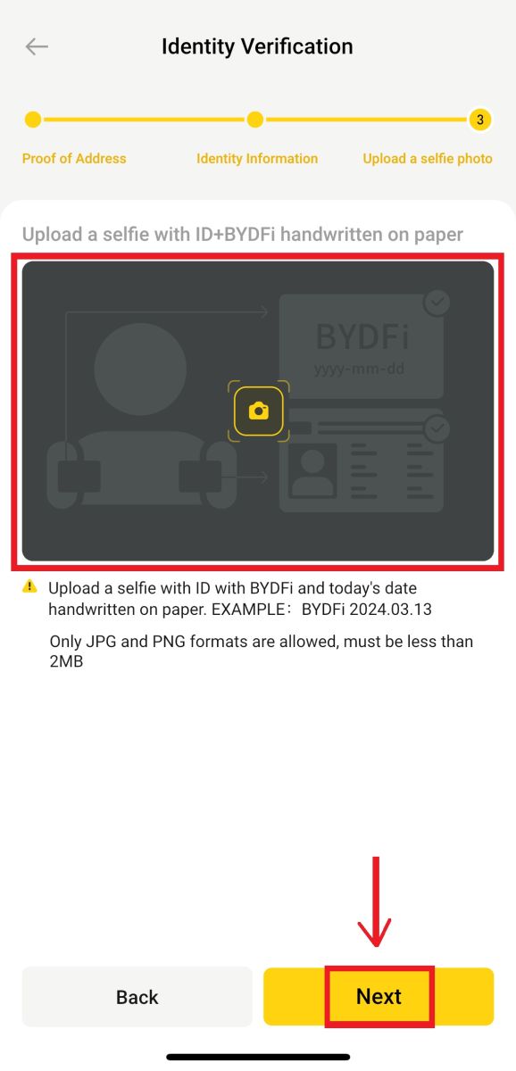 How to Verify Account on BYDFi How to Verify Account on BYDFi