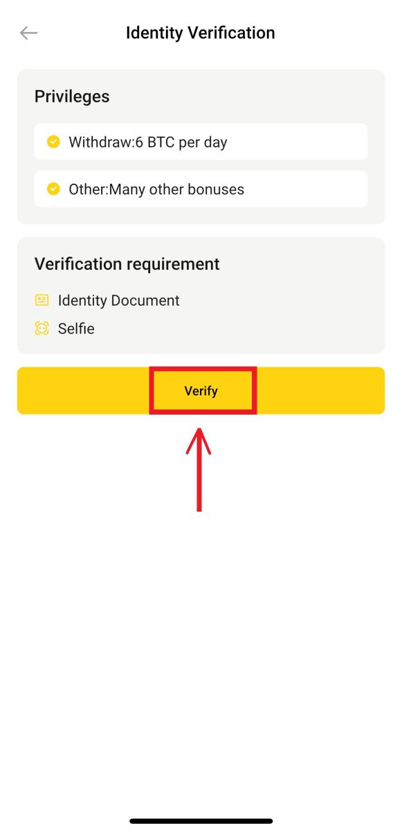 How to Verify Account on BYDFi How to Verify Account on BYDFi