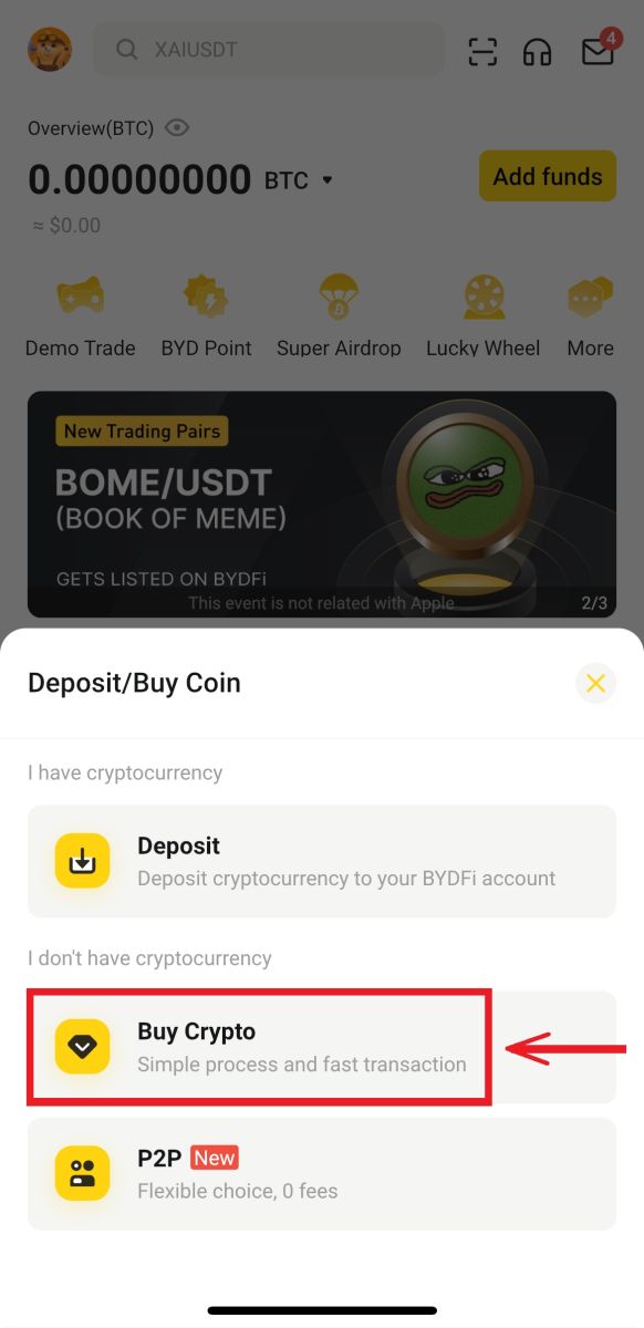 How to Withdraw and make a Deposit on BYDFi How to Withdraw and make a Deposit on BYDFi